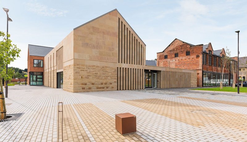 Glancy Nicholls turned a derelict former Belper factory into a community asset of dementia care home and town library.