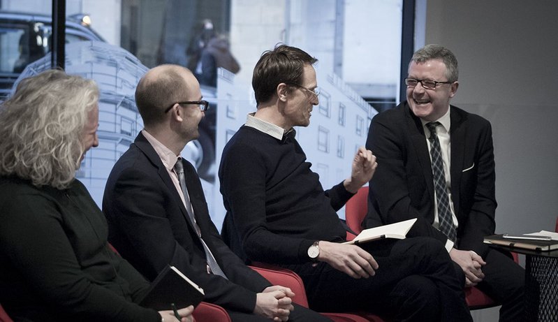 Matthew Taylor (third from left), chief executive, RSA chaired the panel debate.