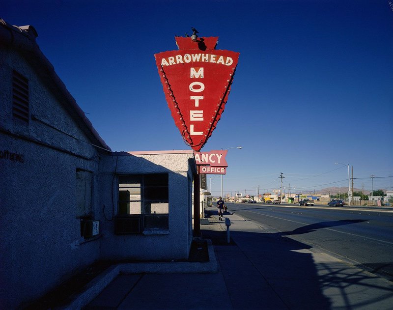 The Arrowhead Motel by Fred Sigman (1995), from the new book Motel Vegas