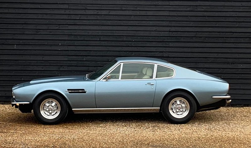 Aston Martin V8, 1973 , one of Chetwood's most valued possessions.
