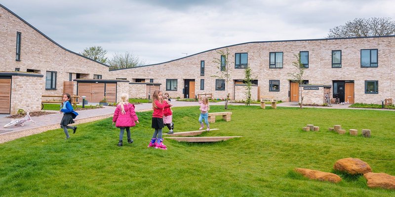 More's Meadow Almshouses, Great Shelford by Haysom Ward Miller Architects and Emily Haysom Landscape Architecture.