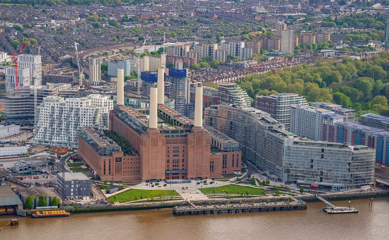 Finally here - Battersea Power Station consistently detailed and ambition.