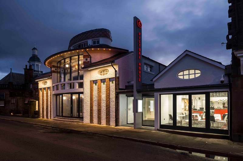 Scotland’s oldest still-functioning cinema – Campbeltown Picture House is an Art Nouveau charmer.