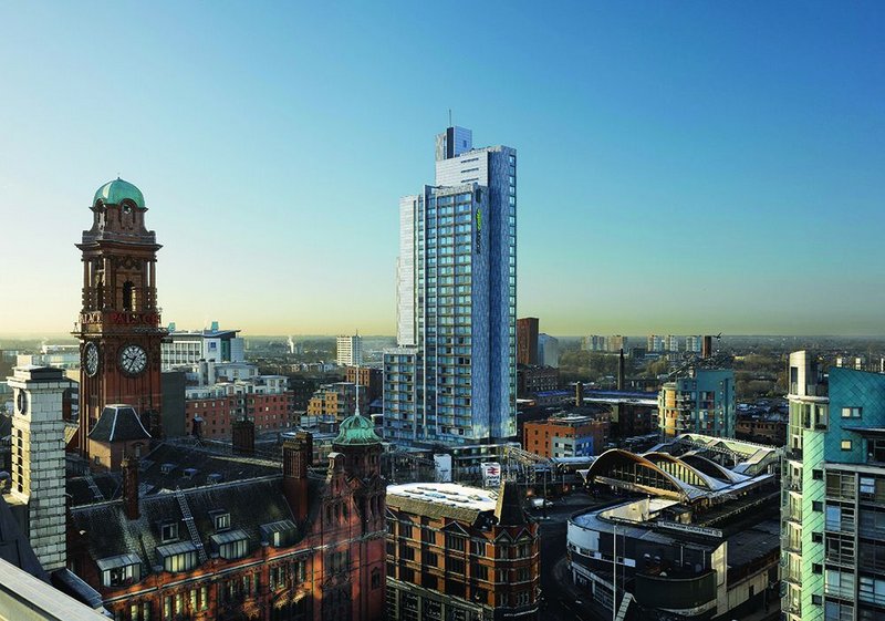 Hodder goes high-rise: Manchester’s ‘Student Castle’ addresses the skyline, 2012.