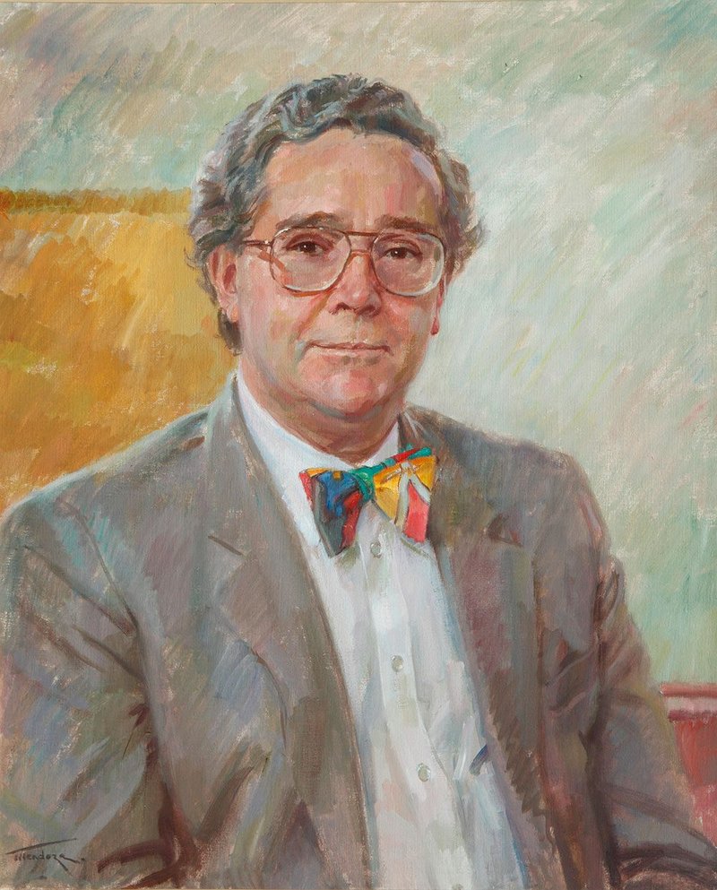 Owen Luder, painted in 1978 by June Mendoza