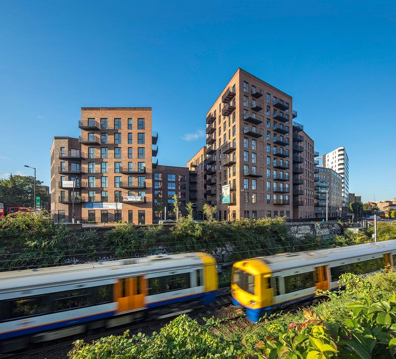 Dalston Works in east London by Waugh Thistleton – the world’s largest CLT building by volume of wood.