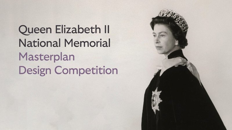 Queen Elizabeth II National Memorial Masterplan Design Competition. Original image by Cecil Beaton.