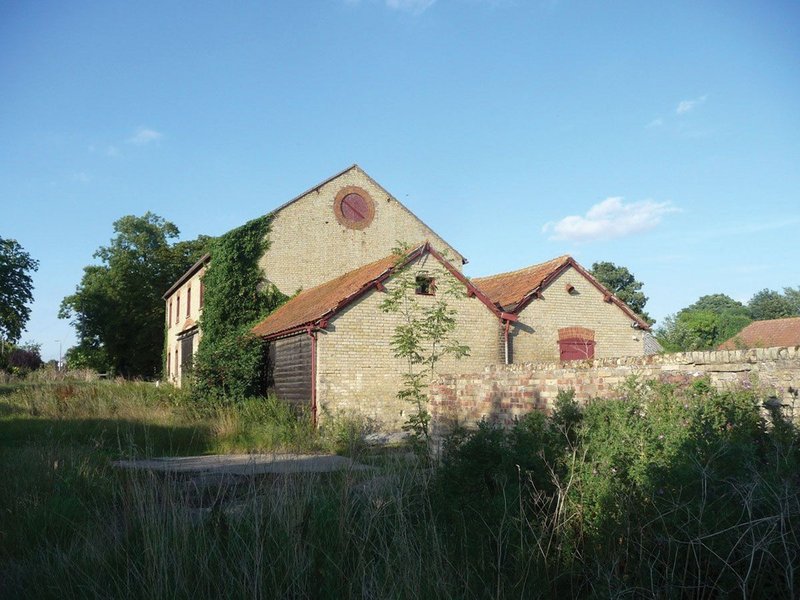 Bury Farm before work started.