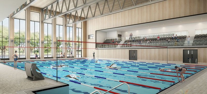 Passivhaus principles informed GT3’s Spelthorne Leisure Centre design, where pool orientation shifted south from the usual north to capture solar gain.