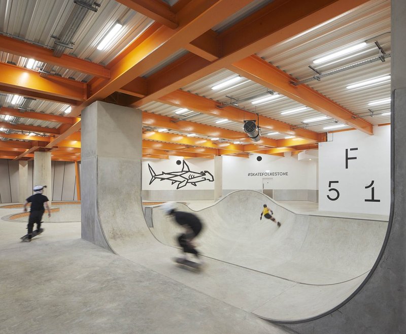 F51 Sports Park, Folkestone, Kent, by Hollaway Studio