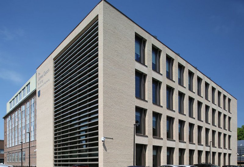 Senior's SF52 curtain walling at the James Dyson building, University of Cambridge.