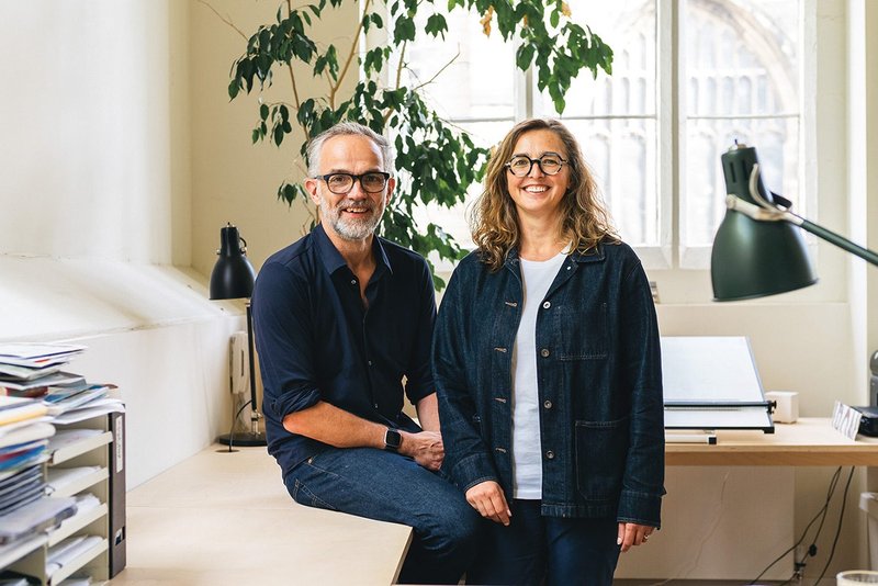 Steve Gittner and Gayle Appleyard, co-founders of Gagarin Studio.