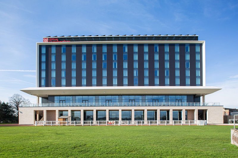 Senior Architectural Systems' aluminium doors and windows at the Hilton Garden Inn Hotel, Doncaster.