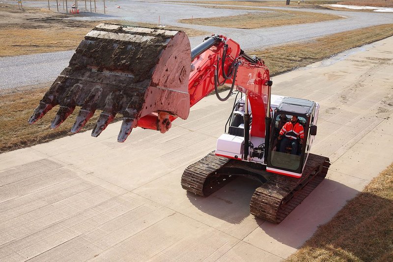 Current diesel powered excavators are only 30% efficient, the new report states.