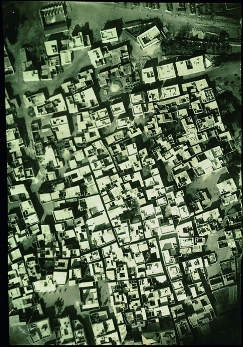 Mogadishu in 1927, altered but more by insertion than elsewhere in the region.