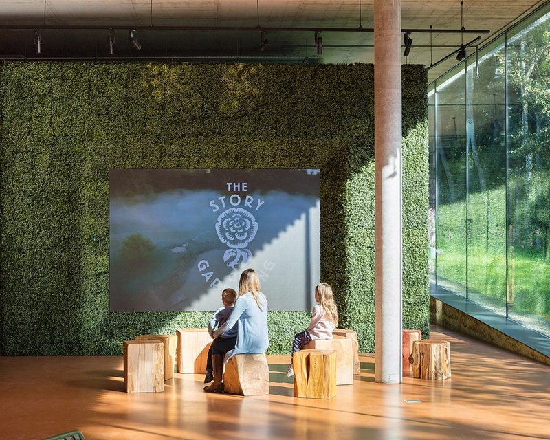 Stonewood Design worked with exhibition designers Kossmann de Jong at the Story of Gardening Museum at The Newt, Somerset.