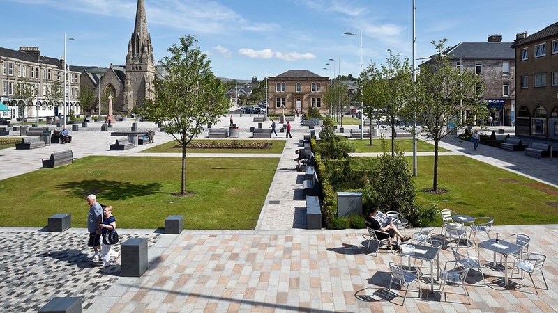 Helensburgh Town Centre Public Realm, Helensburgh.