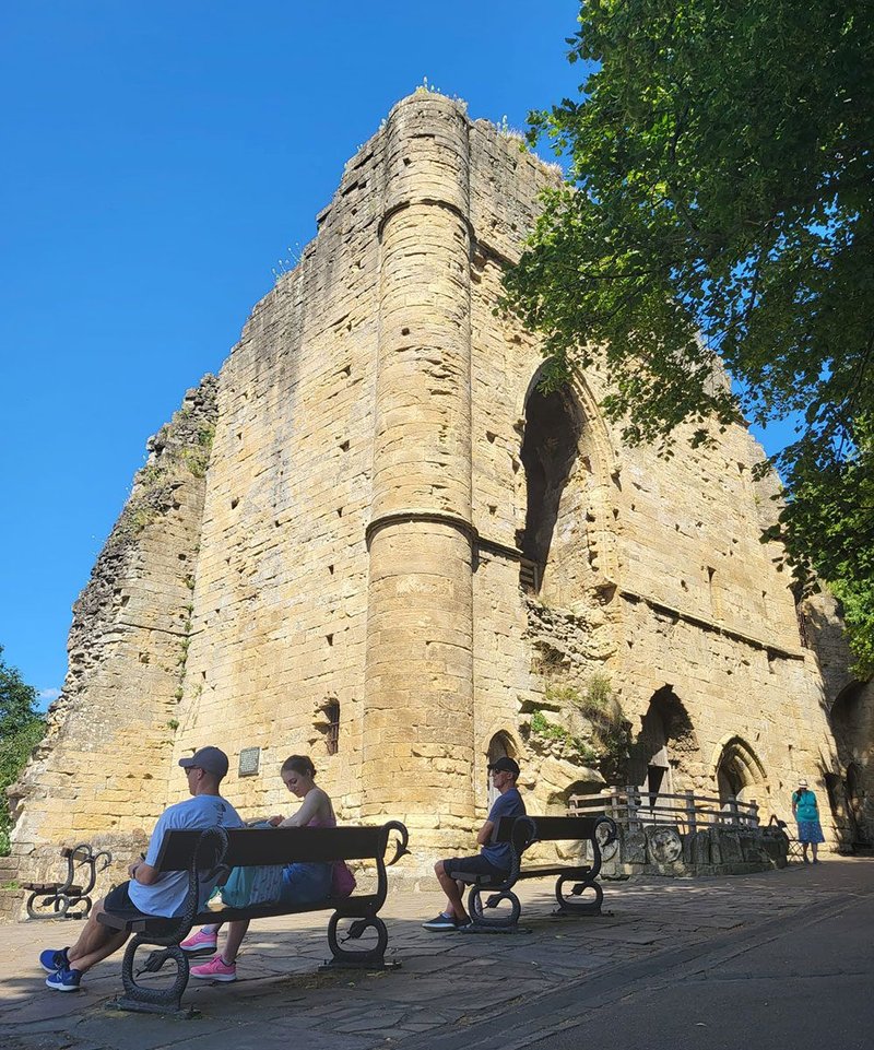 Knaresborough Castle.