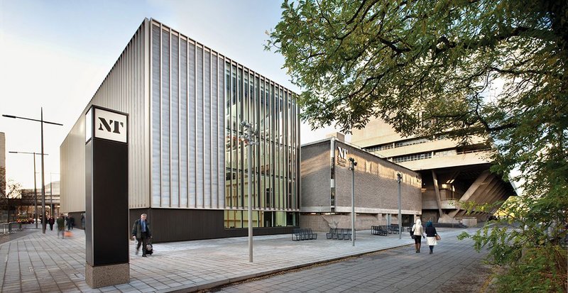 The first-ever extension to the NT, the Max Rayne Centre, with its loose mesh cladding, is a simply-organised box of backstage tricks.