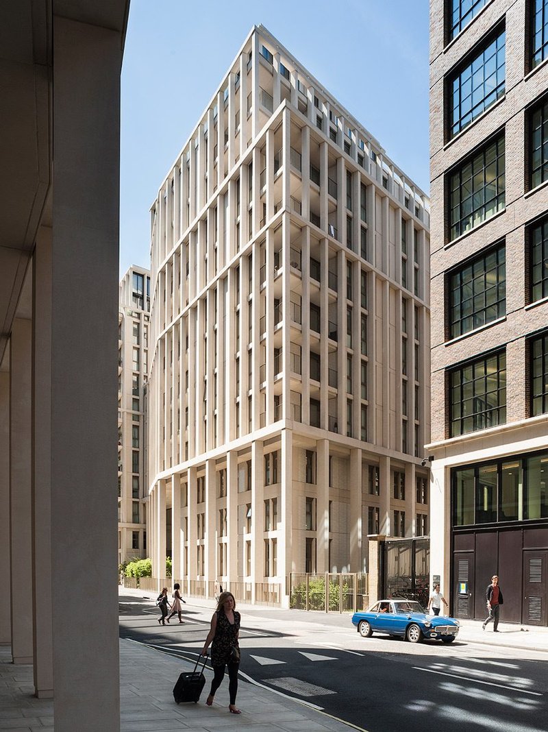 DSDHA and EPR worked on Abell and Cleland House in Westminster, London, which houses apartments over 12 storeys for Berkeley Homes.