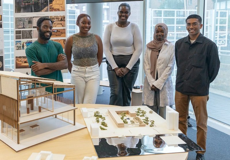 A recent POC In Architecture model workshop attracted 16 students from around the country.