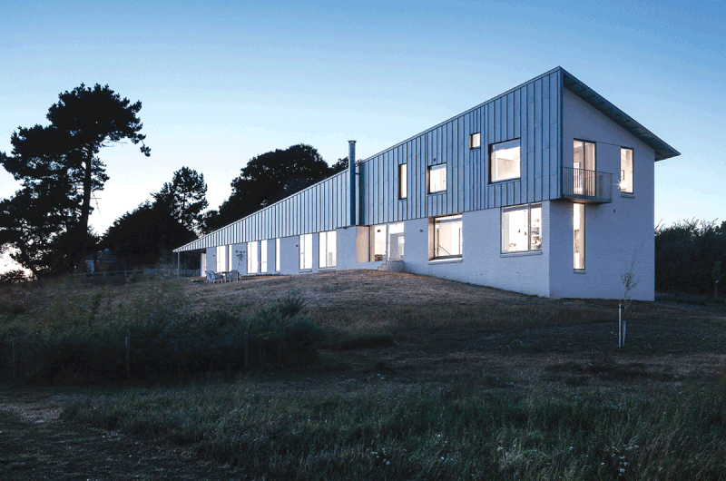 Marsh Hill House in Aldeburgh, Suffolk, by Mole in 2016.