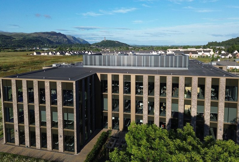 The M&G Building by Michael Laird Architects: 'It has the flexibility to ebb and flow with new ways of working and future growth'.