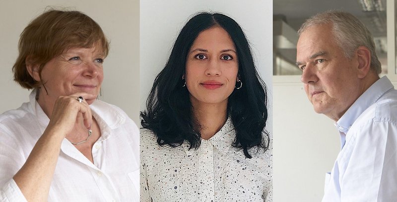 Clare Wright, Naila Yousuf and Sandy Wright, partners at Wright & Wright Architects.