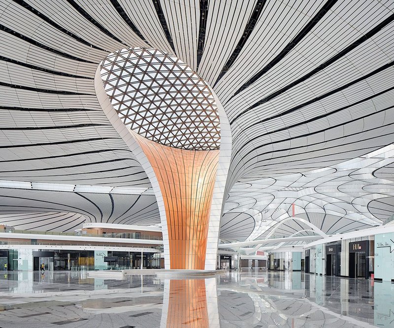 Designing an airport, is minimising carbon in construction enough given its use? ZHA’s Beijing Daxing International Airport