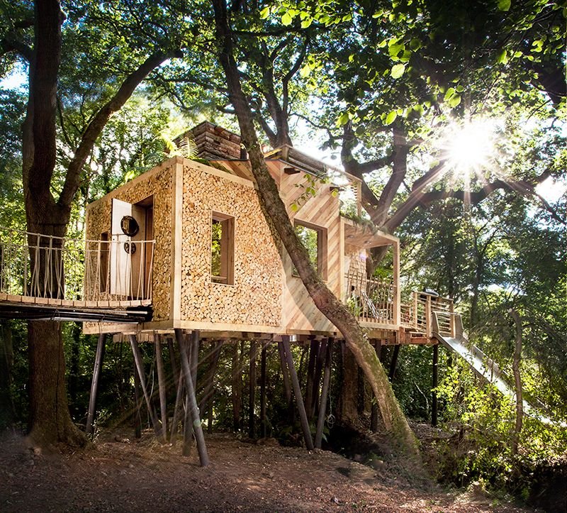 Woodsman's Treehouse, Holditch by Brownlie Ernst and Marks.