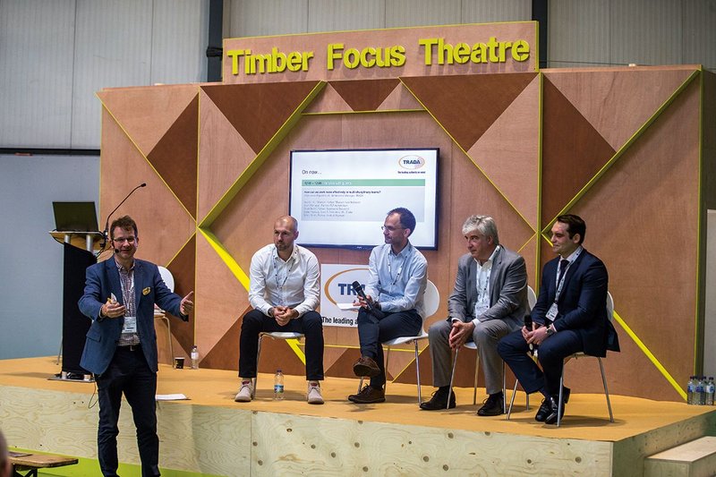 Presentation at the Timber Focus Theatre.