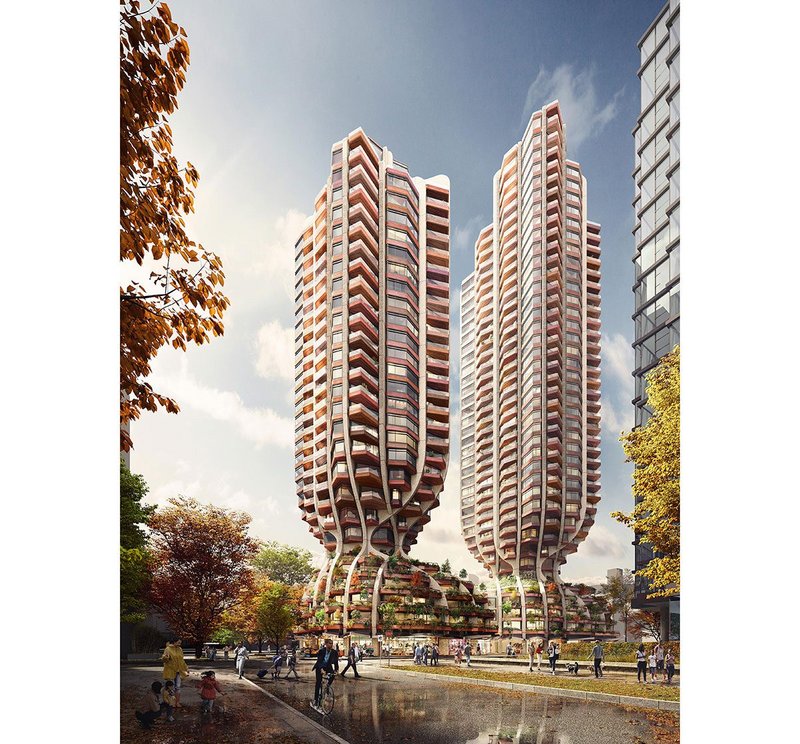 Alberni, Vancouver, Canada designed by Heatherwick Studio.