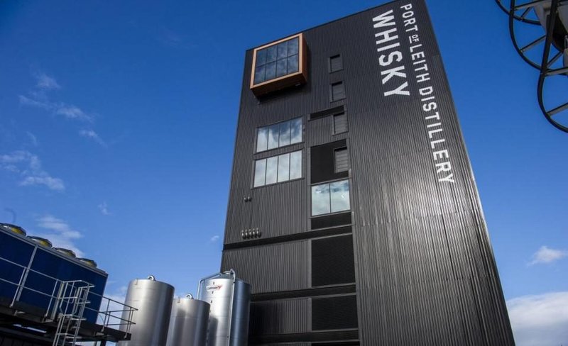 Reach for the sky: Threesixty Architecture's £12m Port of Leith Distillery in Edinburgh with Building Systems UK's Trisobuild VW/FW cladding.