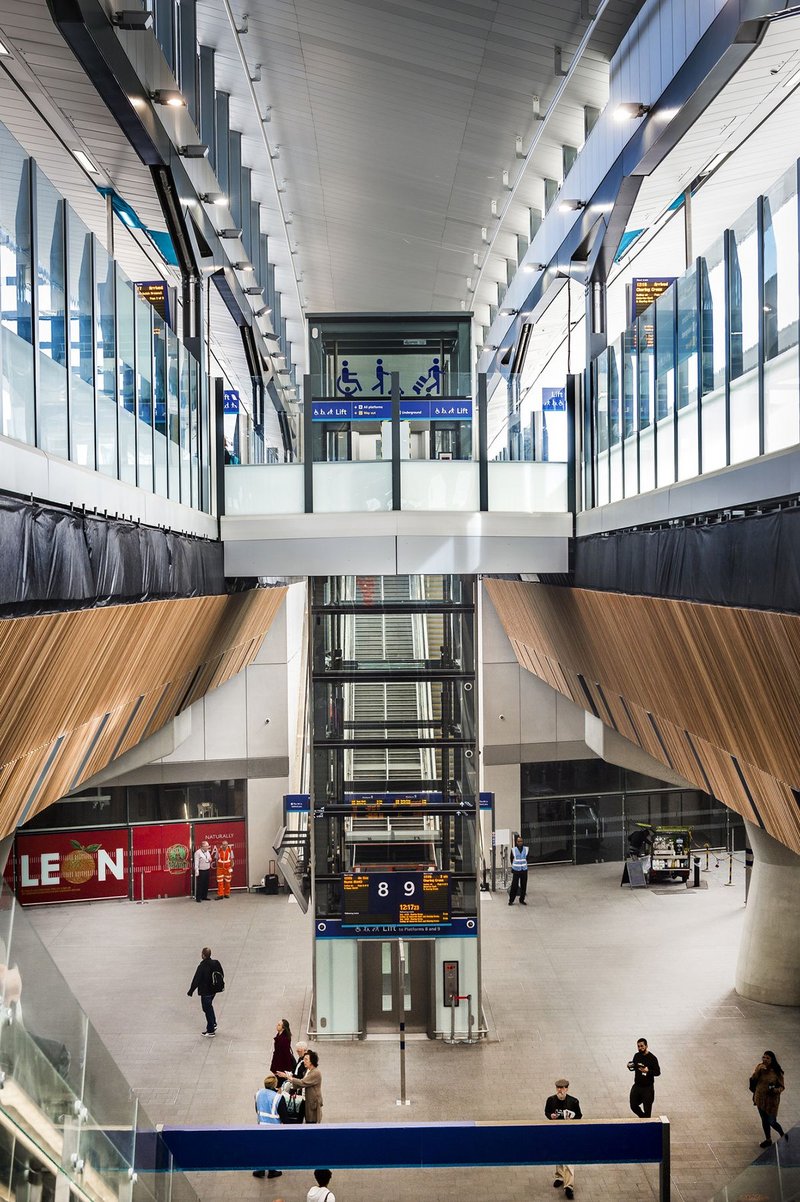 Stannah lifts recently installed at the refurbished London Bridge Station in London.
