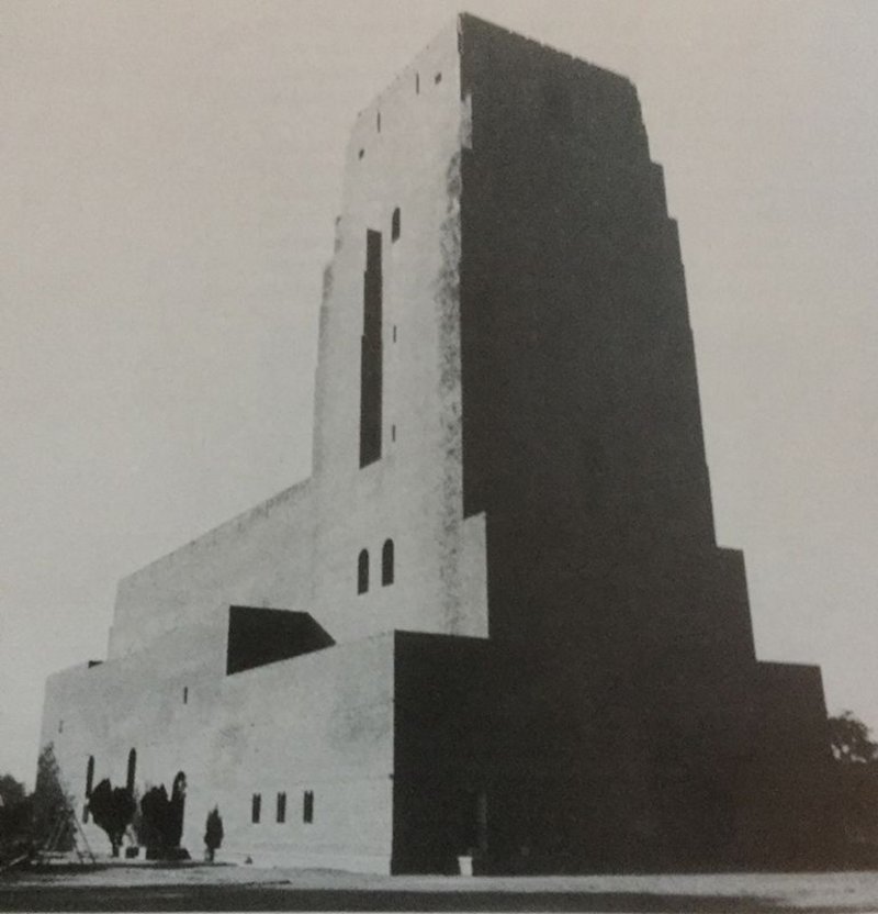 St Martins Garrison Church, New Delhi, India. Designed by Arthur Shoosmith.