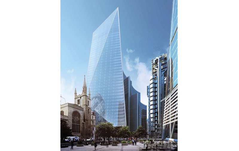 Tough new BREEAM standards are met by the impending Scalpel tower in the City of London’s Lime Street by architect KPF and engineer Arup.