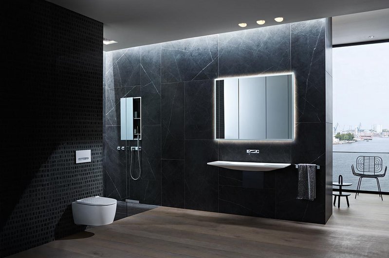 Geberit ONE: Integrating many components behind the wall creates an understated appearance, improved cleanliness and more space and flexibility in the bathroom.