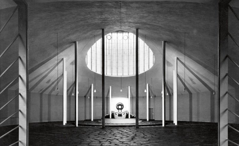 Church of St Albert Saarbrücken (1952-54).