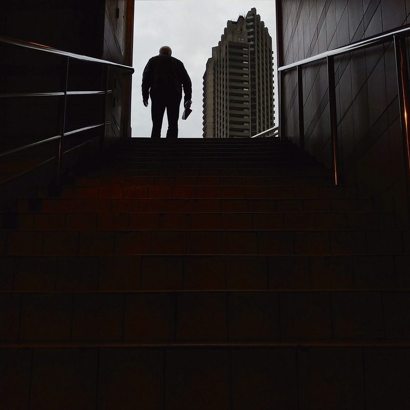 Amadeus Long: A Stairway, Barbican, London. 2016. HTC cameraphone