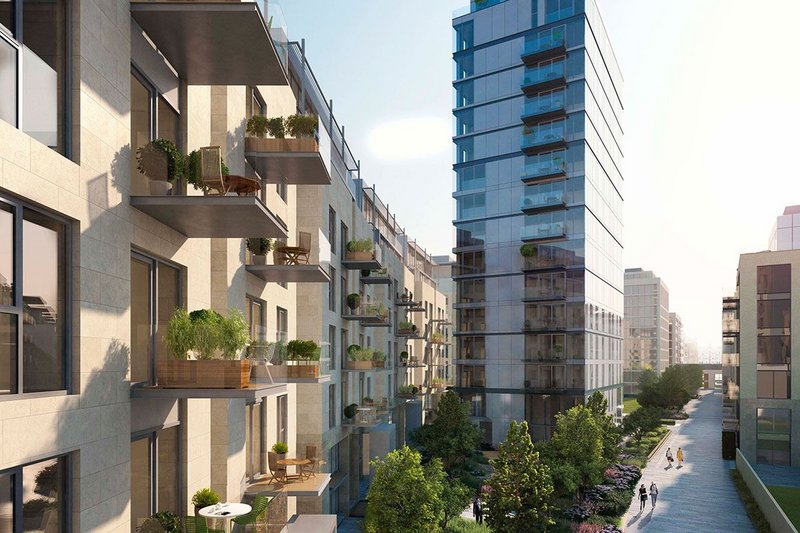 The Lillie Square development is one of the largest in London, stretching from Chelsea to Kensington.