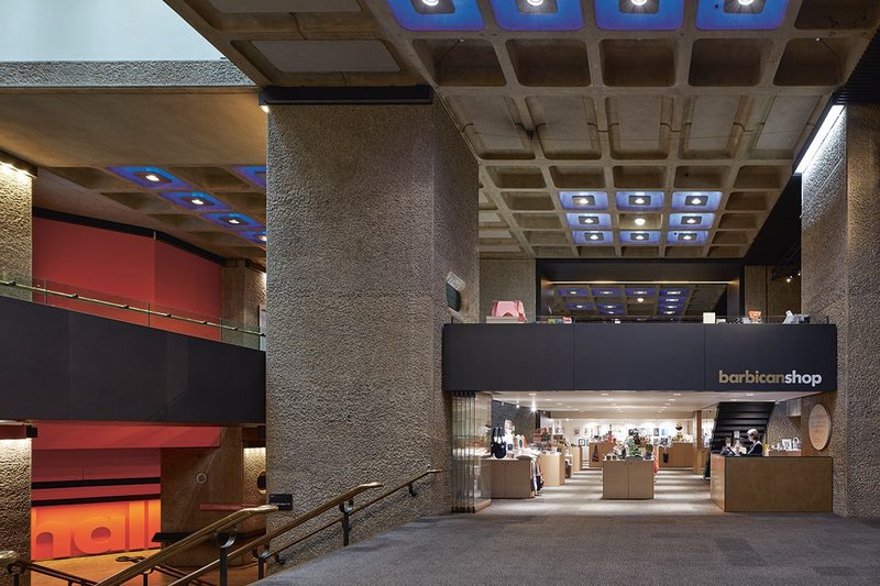 The Barbican shop which AHMM’s Peter Morris worked on with his long term clients at the Barbican arts centre in London, alongside his role as managing director.