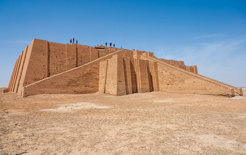 Ziggurat of Ur, Iraq.