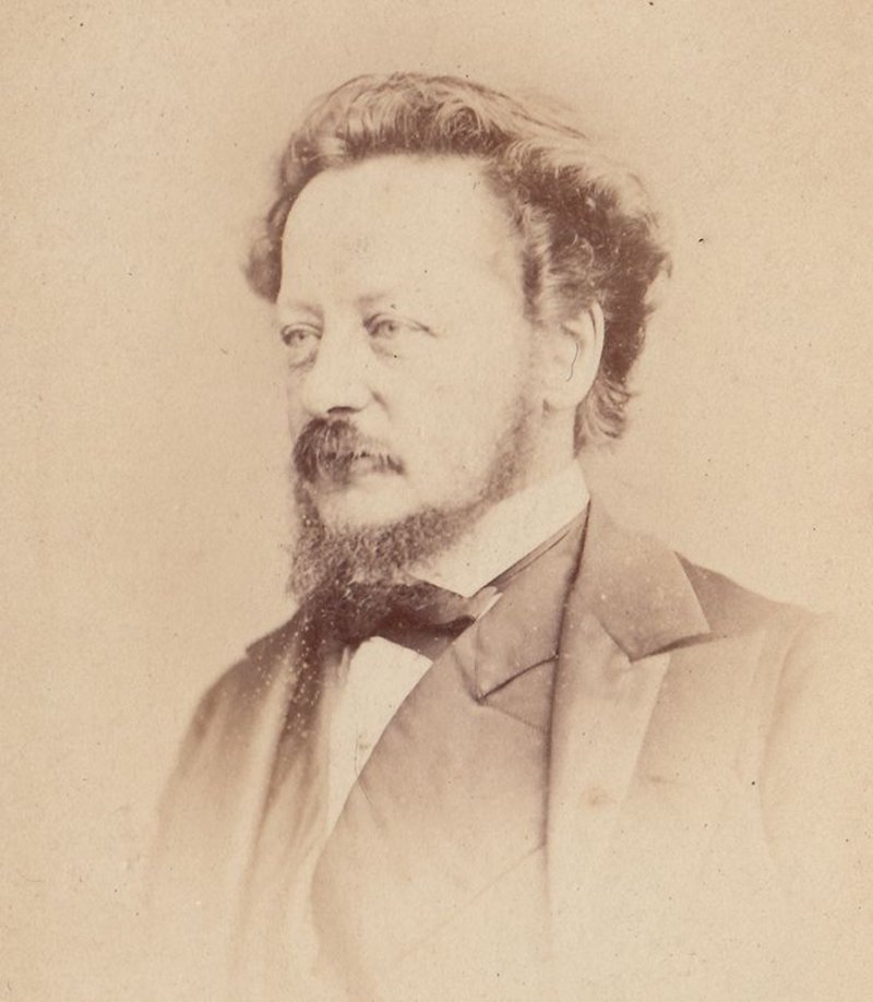 George Truefitt (1824-1902), cofounded the AA with other fledging rebels in 1847. He was an active founding member who designed its first monogram and served as the vice-president in the 1850s.