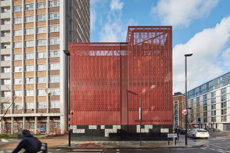 The energy centre uses waste heat from the Tube to power the district heating network. Credit Paul Raftery