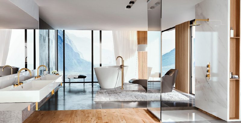 Graff Designs: seeing the bathroom as a source of wellbeing, tailored to maximise user comfort.