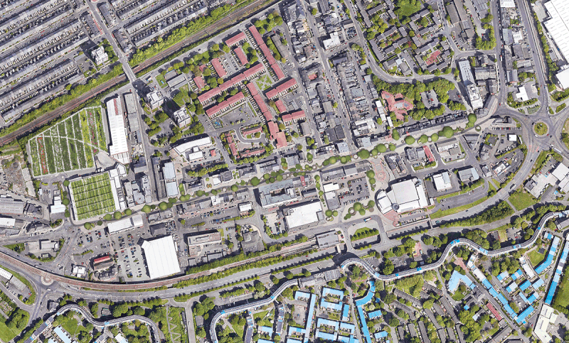 Studio Shaw's proposal for the Shields Road in Byker.