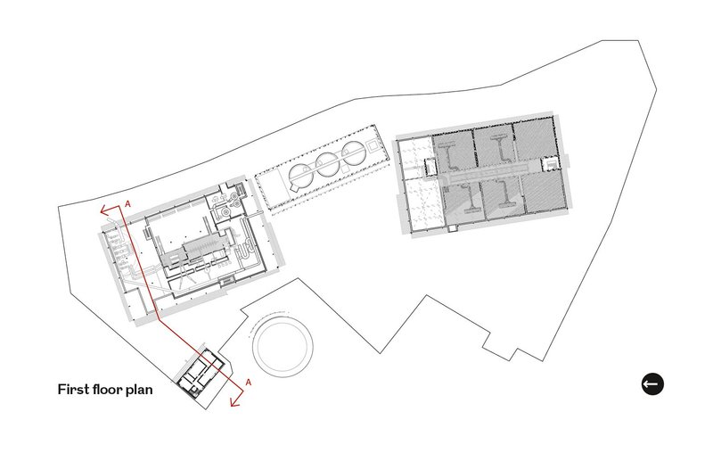 First floor plan.