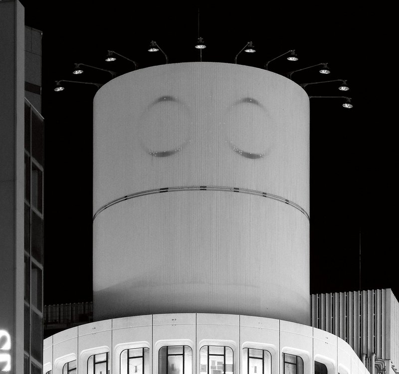 Francois Blanciak Jinnan 1-21 Tokyo, 2015  Nikon Coolpix P610, Tokyoids: The Robotic Face of Architecture by François Blanciak. MIT Press 2022