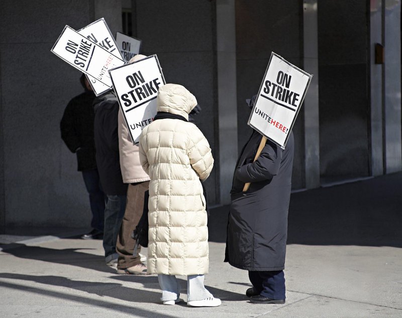 Strikes by white-collar professionals have become more prevalent in the past year.