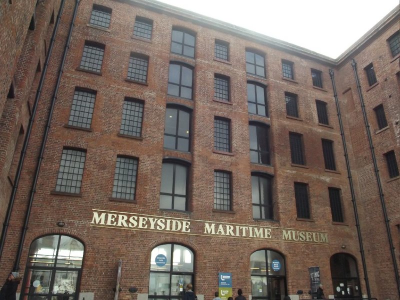Merseyside Maritime Museum occupies the Hartley Pavilion alongside the International Slavery Museum.
